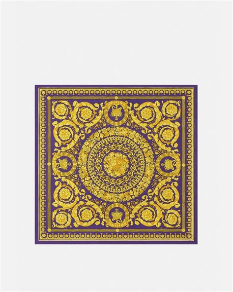 foulard edera versace|versace foulards for women.